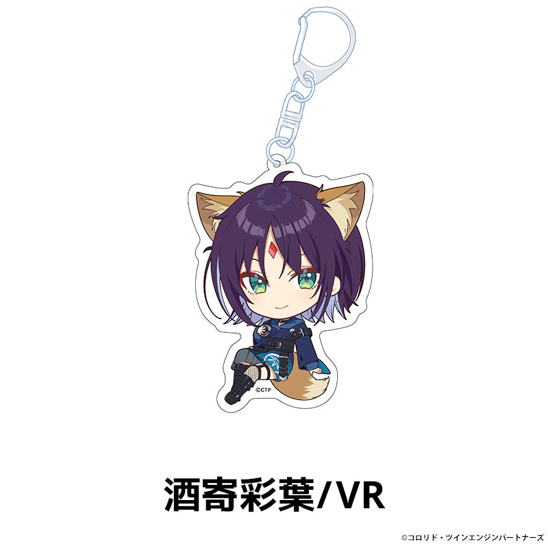 『超かぐや姫!』ぺたん娘アクリルキーホルダー 酒寄彩葉/VR