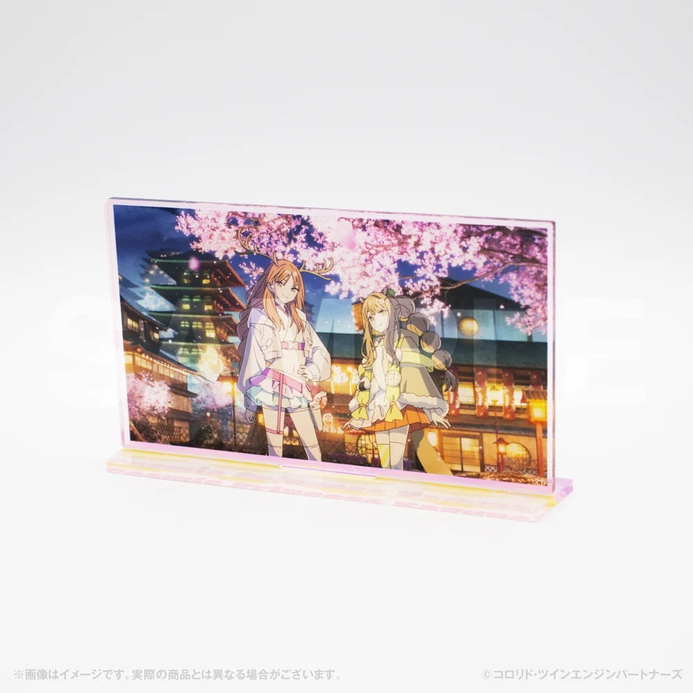 【予約商品】『超かぐや姫!』場面写アクリルスタンド 綾紬芦花&諌山真実