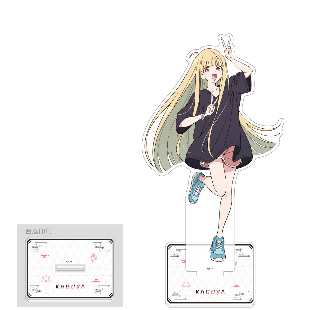 超かぐや姫！渋谷TSUTAYA POPUP 特大アクリルスタンド② 超かぐや姫 月見ヤチヨ 渋谷TSUTAYA POPUP 特大アクリルスタンド
