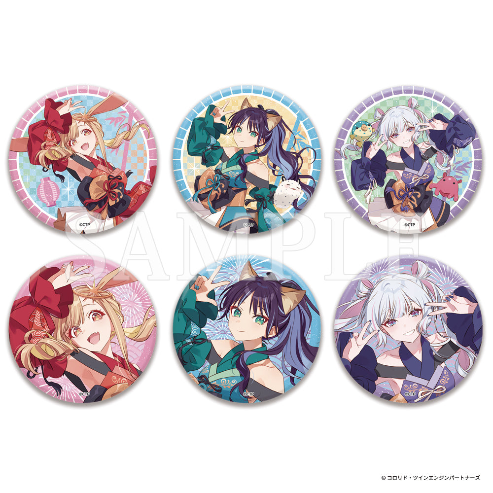 【予約商品】『超かぐや姫!』TRホログラム缶バッジ ファナティック・オマツリ・ガールver.