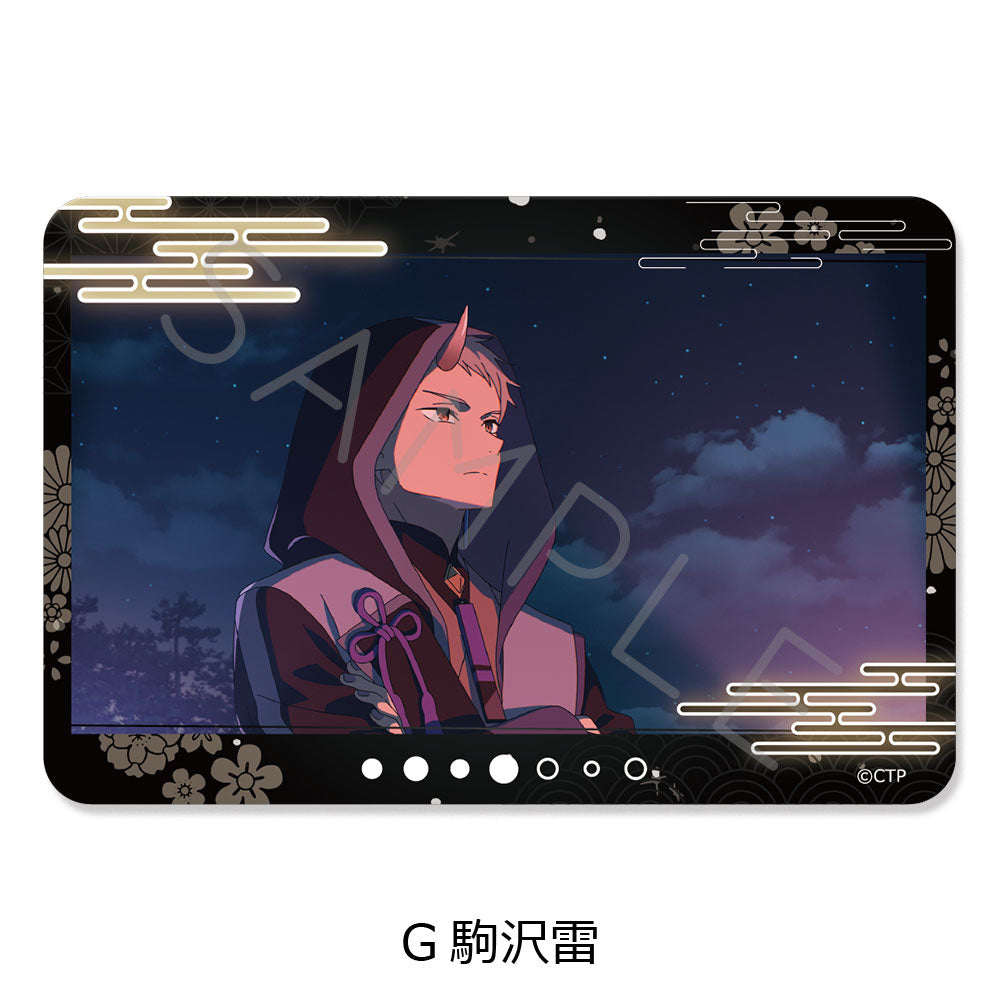 予約商品】『超かぐや姫！』 クリアカードステッカー G(駒沢雷) – 『超