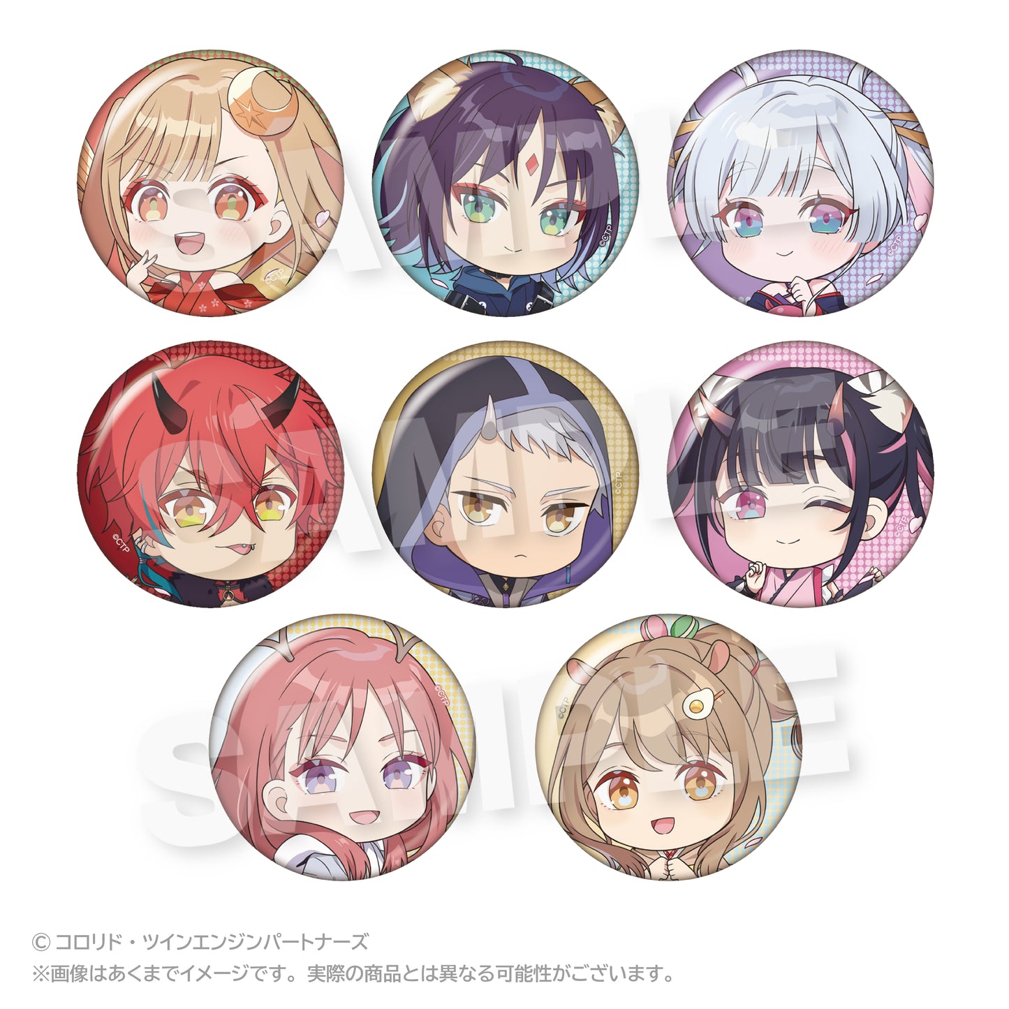 【予約商品】『超かぐや姫!』 トレーディングミニキャラ缶バッジ (BOX)