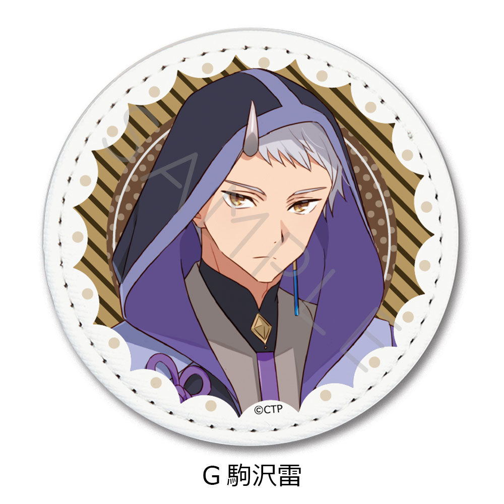 【予約商品】『超かぐや姫!』 レザーバッジ G(駒沢雷)