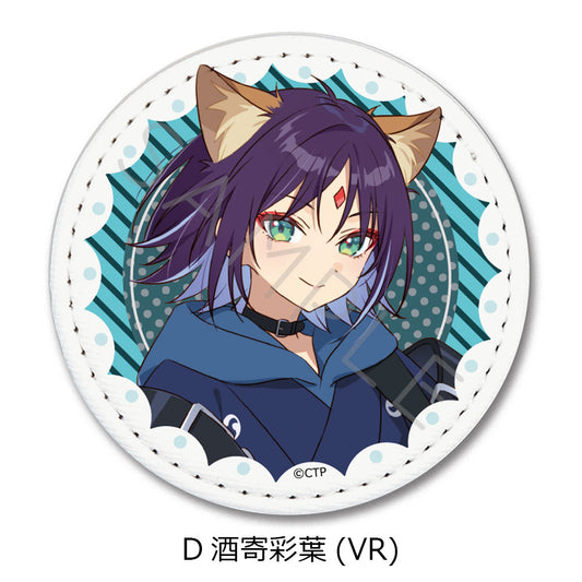 【予約商品】『超かぐや姫！』 レザーバッジ D(酒寄彩葉(VR))