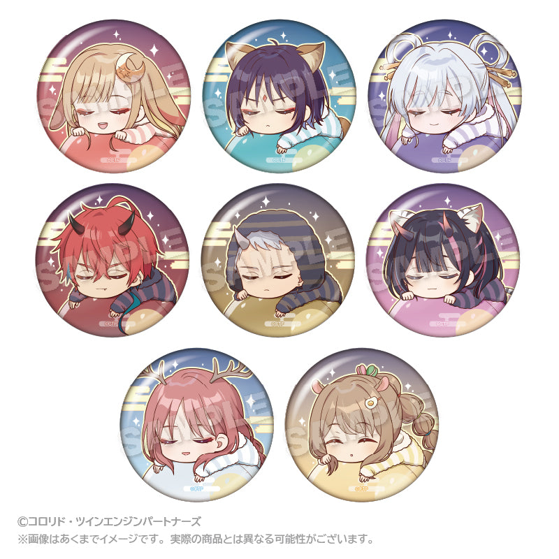 【予約商品(第二次予約)】『超かぐや姫！』 ふわみんトレーディング缶バッジ (BOX)
