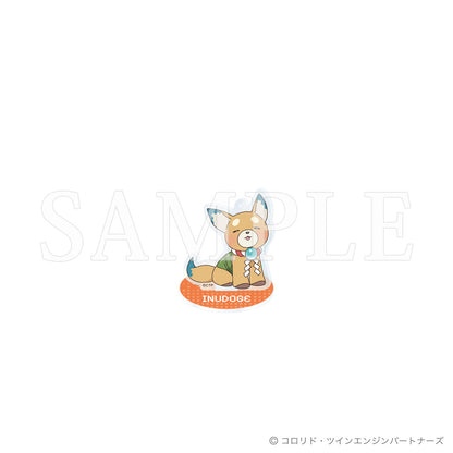 【予約商品】『超かぐや姫！』ホログラムアクリルスタンドキーホルダー 犬DOGE