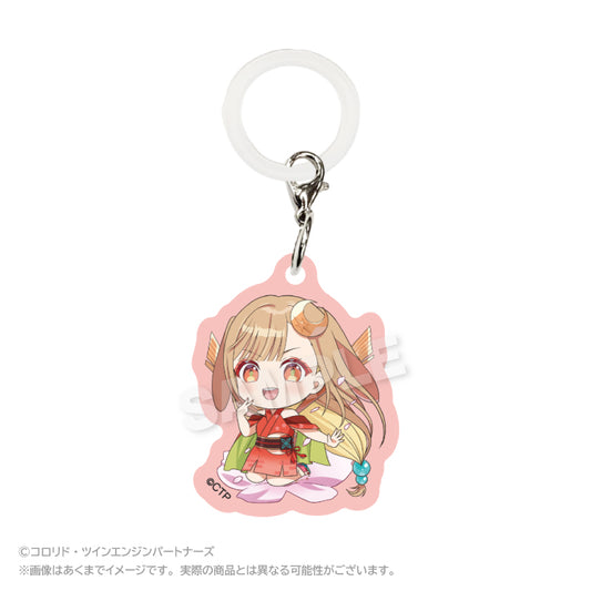 【予約商品(第二次予約)】『超かぐや姫！』 ミニキャラアクリルチャーム かぐや