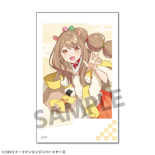 【予約商品】『超かぐや姫！』 インスタントフォト風ステッカー 諌山真実