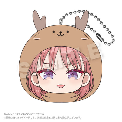 【予約商品(第二次予約)】『超かぐや姫！』 まるめいつクッションキーホルダー 綾紬芦花