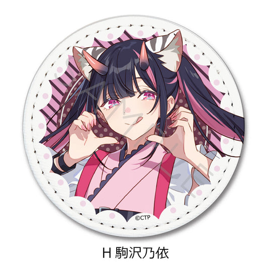 【予約商品】『超かぐや姫！』 レザーバッジ H(駒沢乃依)