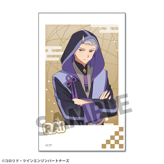 【予約商品】『超かぐや姫！』 インスタントフォト風ステッカー 駒沢雷