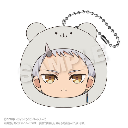 【予約商品(第二次予約)】『超かぐや姫！』 まるめいつクッションキーホルダー 駒沢雷
