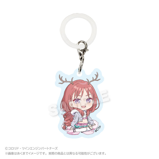 【予約商品(第二次予約)】『超かぐや姫！』 ミニキャラアクリルチャーム 綾紬芦花