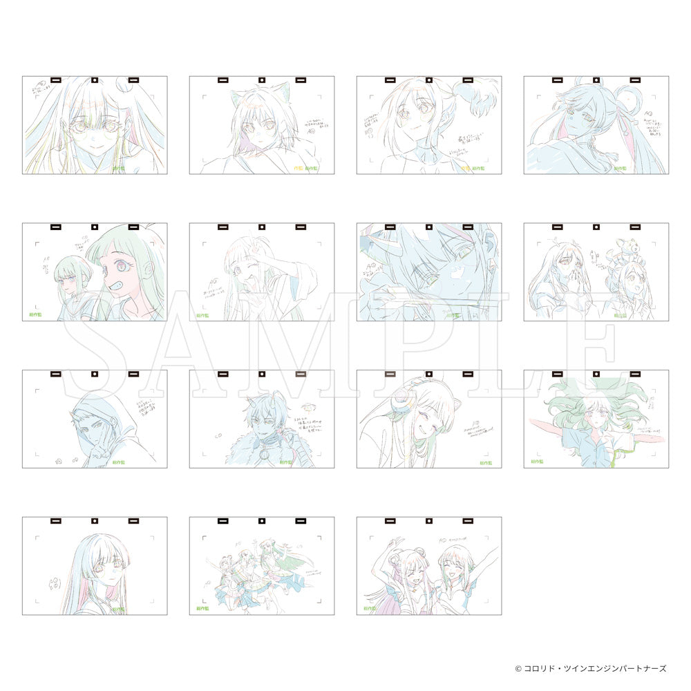 【予約商品(第二次予約)】『超かぐや姫！』総作監ポストカードセット