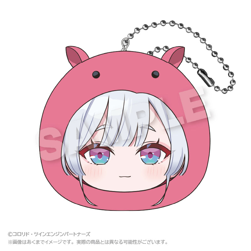 【予約商品(第二次予約)】『超かぐや姫！』 まるめいつクッションキーホルダー 月見ヤチヨ