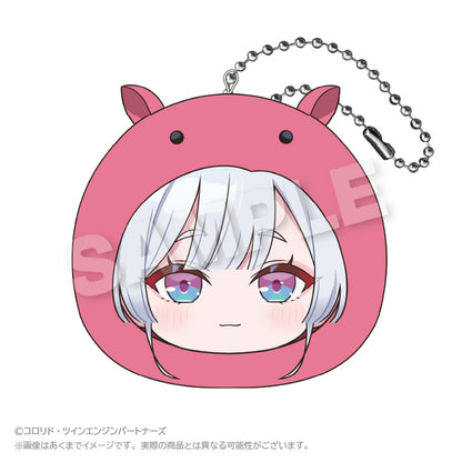 【予約商品(第二次予約)】『超かぐや姫！』 まるめいつクッションキーホルダー 月見ヤチヨ