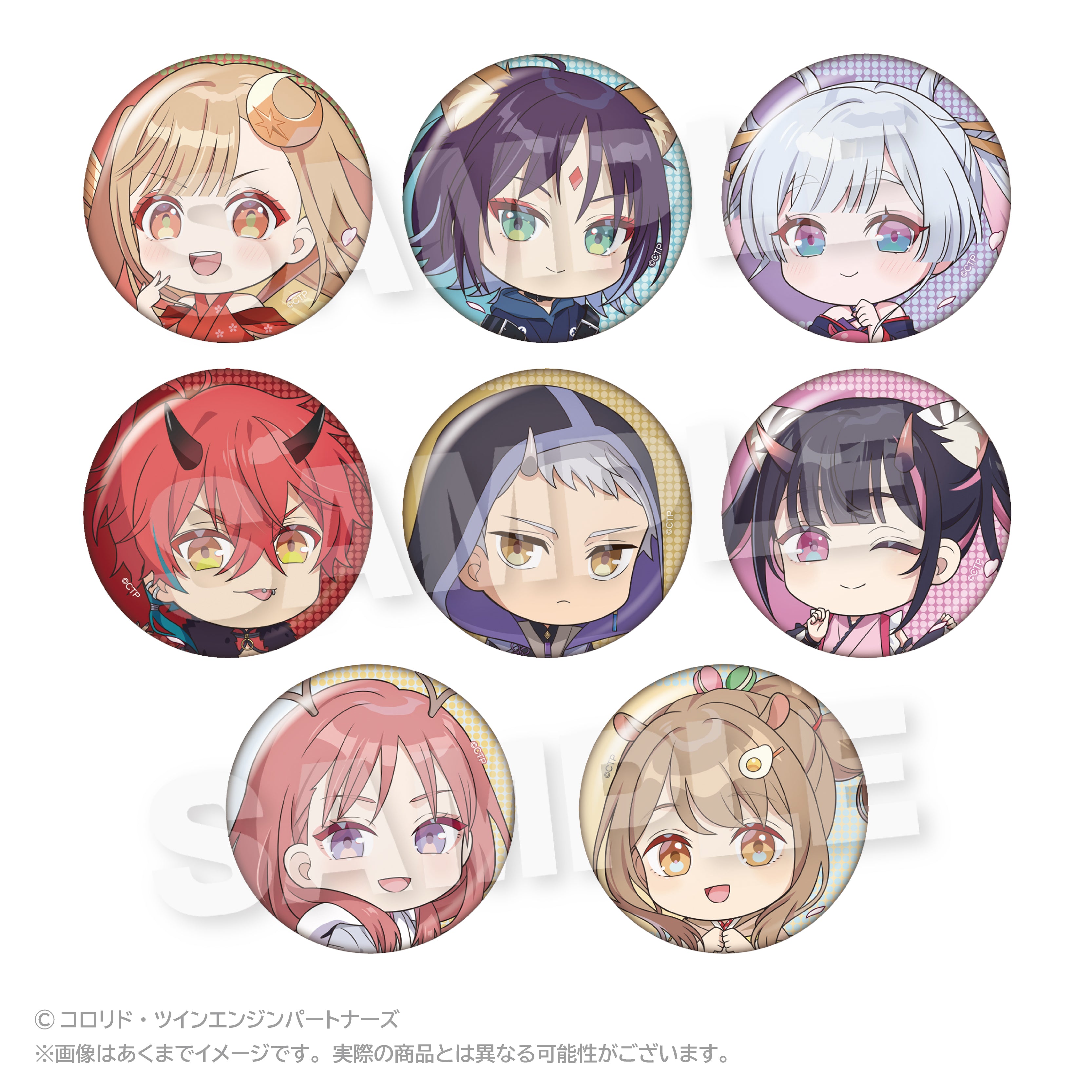 予約商品】『超かぐや姫！』 トレーディングミニキャラ缶バッジ (BOX