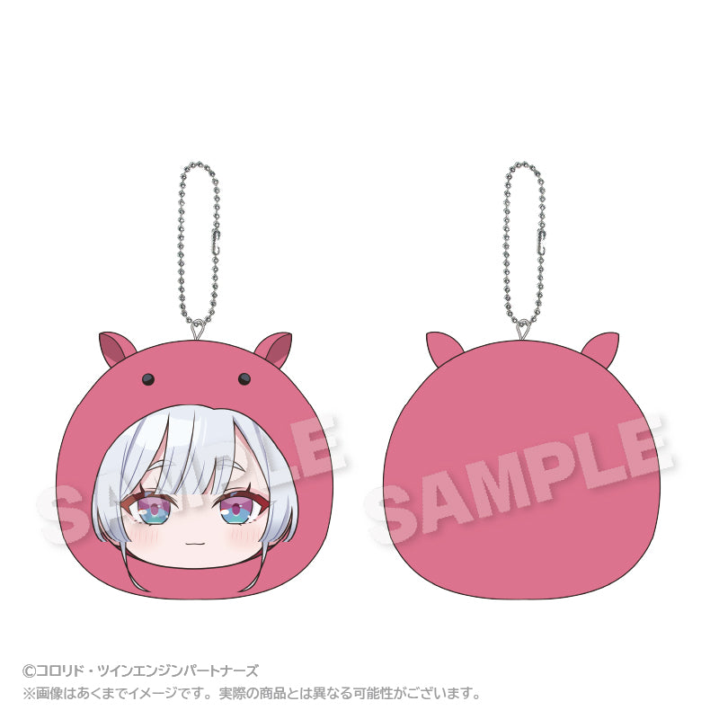 【予約商品(第二次予約)】『超かぐや姫！』 まるめいつクッションキーホルダー 月見ヤチヨ